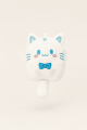 Плюшевый брелок "Kitty emotions", white