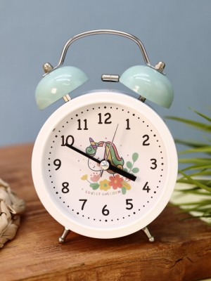Часы-будильник "Unicorn", green