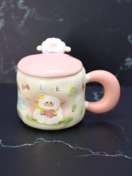 Кружка «Lucky sheep», pink (450 ml)