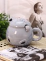 Кружка «Chubby cat», grey (460 мл)