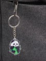 Брелок акриловый iLikeGift "Panda and Bamboo"