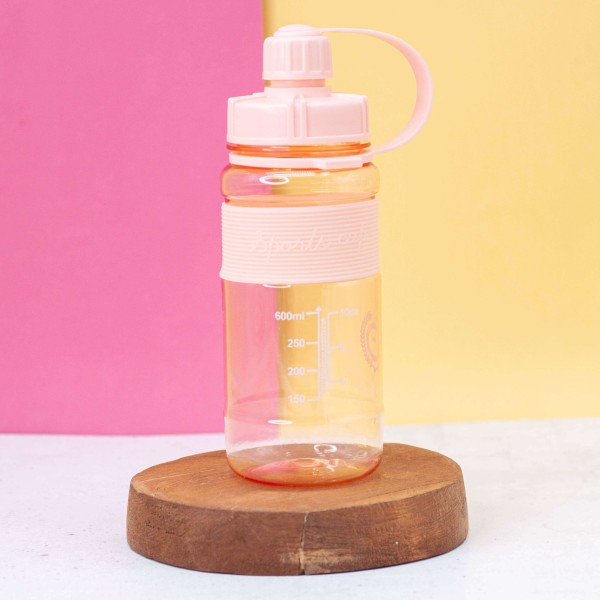 Бутылка "Laurel wreath", pink (600 ml) 