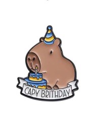 Значок "Capy birthday"