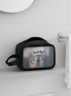 Косметичка "Lucky bear", black (18х25х11 см)