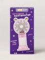 Портативный ручной вентилятор iLikeGift «Desktop wind», pink