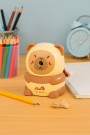 Точилка для карандашей механическая "Evil capybara", light brown