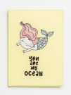 ОБЛОЖКА ДЛЯ ПАСПОРТА «You are my ocean», плотность 560 мкм