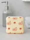 Косметичка "Lovely day", yellow (12.5*12.5 см)