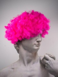 Парик карнавальный "Funny curls", pink
