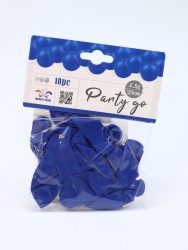 Набор воздушных шаров 10 шт. "Timeless", dark blue (25 см)