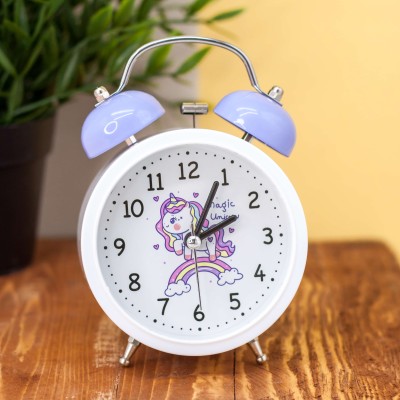Часы-будильник "Unicorn", purple