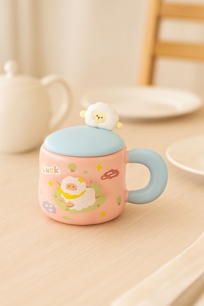 Кружка «Lucky sheep», blue (450 ml) 