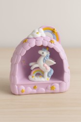 Ночник "Rainbow unicorn", purple (9,5 см), пластик
