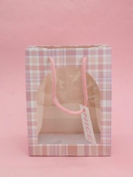 Пакет подарочный «Nice», pink (18*23*10)