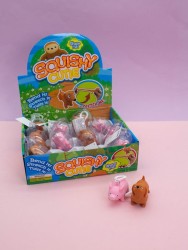Мялка - антистресс «Pretty aminals», шоубокс 12 шт.