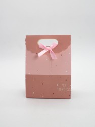 Пакет подарочный (XS) "Small dots", orange (12x6x16)