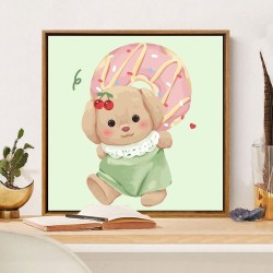 Алмазная мозаика  Draw Me! «Beautiful bear», (20*20 см)
