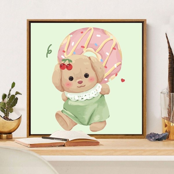 Алмазная мозаика  Draw Me! «Beautiful bear», (20*20 см) 