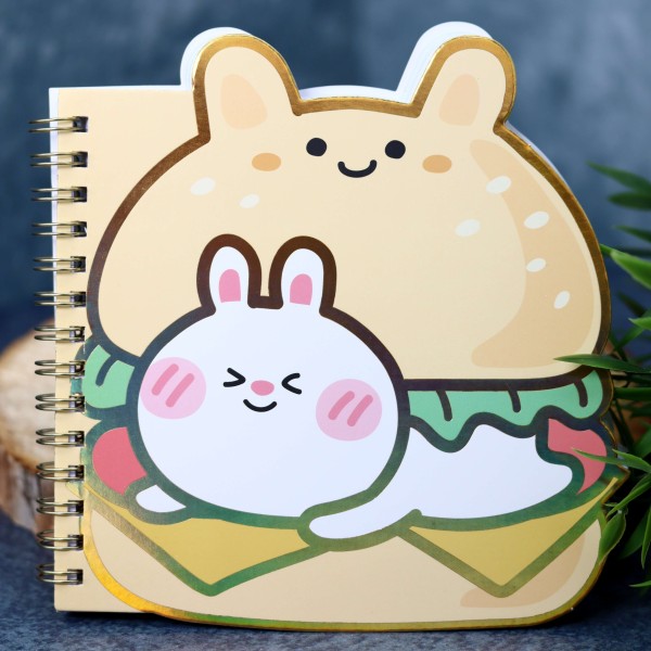 Блокнот (B6) «Sandwich rabbits», (18*13), 120 стр. 
