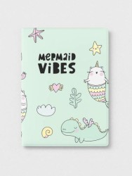 ОБЛОЖКА ДЛЯ ПАСПОРТА «Mermaid vibes», плотность 600 мкм