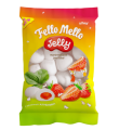 Жевательный зефир c начинкой "FELLO MELLO" JELLY СО ВКУСОМ КЛУБНИКИ, 55 гр