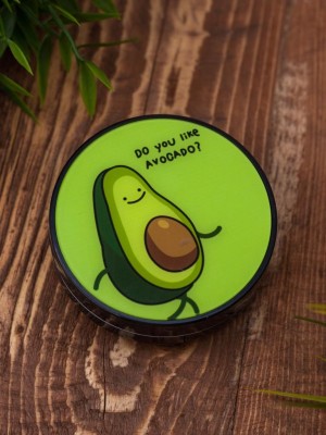 Контейнер для линз «Do you like avocado», circle