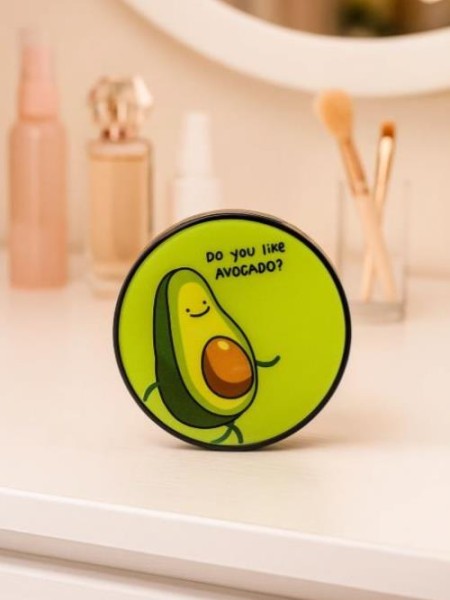 Контейнер для линз «Do you like avocado», circle 