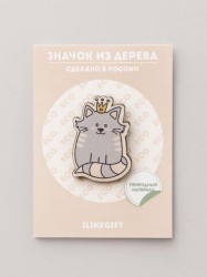 Значок Queen Cat