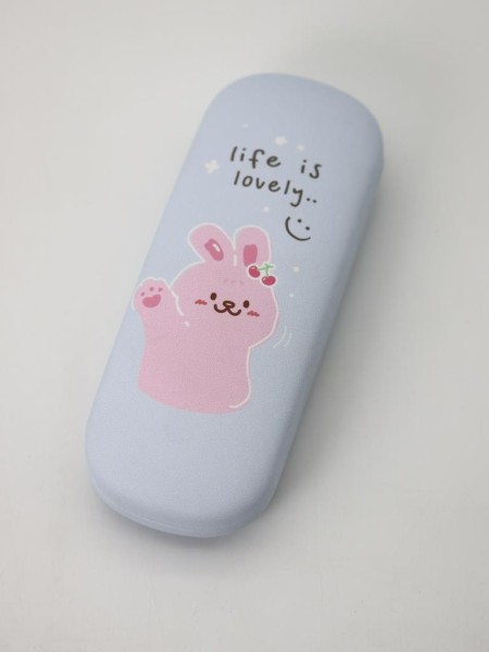 Чехол для очков "Life is lovely", blue 