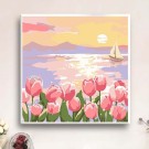 Алмазная мозаика  Draw Me! «Delicate flower», (20*20 см)