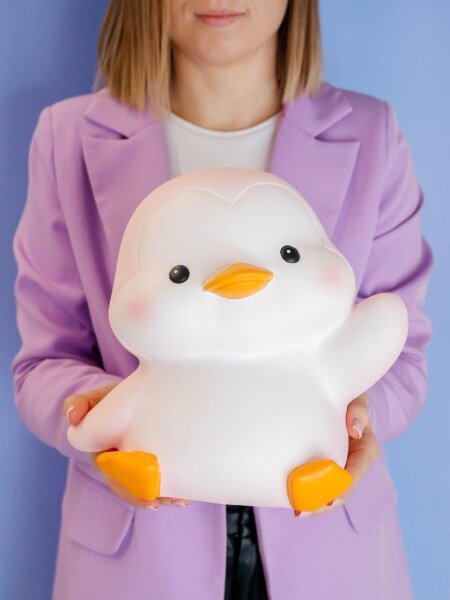 Копилка «Cute penguin», pink (28 см), пластик 