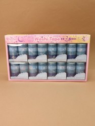 Набор декоративного скотча 10 шт. "Night magic", light blue, шоу-бокс 8 шт.