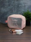 Косметичка "Lucky bear", pink (18х25х11 см)