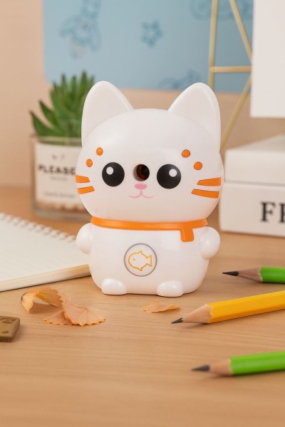 Точилка для карандашей механическая "White kitten" 