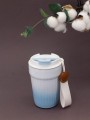 Термокружка "Lovely day", blue (380 ml)