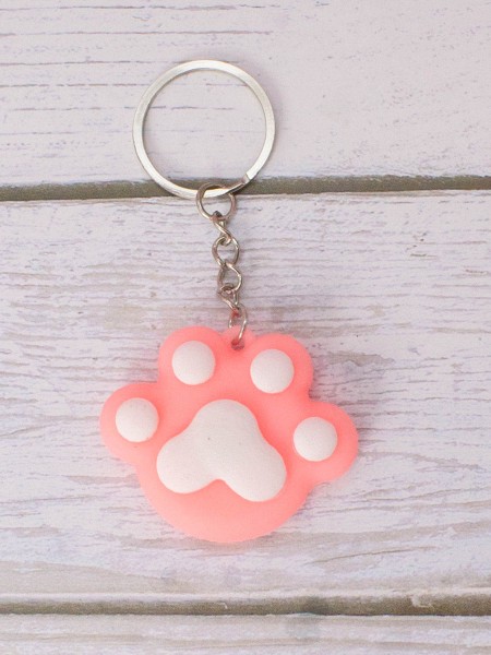 Брелок «Paw», pink 