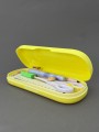 Пенал "Waterproof", yellow (22*8*3,3 см)