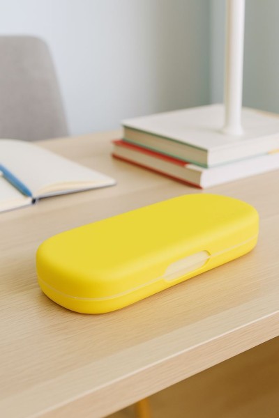 Пенал "Waterproof", yellow (22*8*3,3 см) 