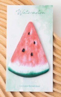 Стикеры "Watercolor watermelon", green 