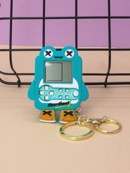 Брелок-игра тетрис "Frog", light blue 