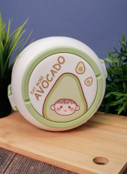 Ланчбокс "Circle eat more avocado", green