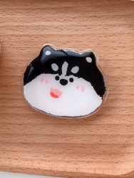 Попсокет "Black-white Dog"