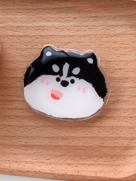 Попсокет "Black-white Dog" 