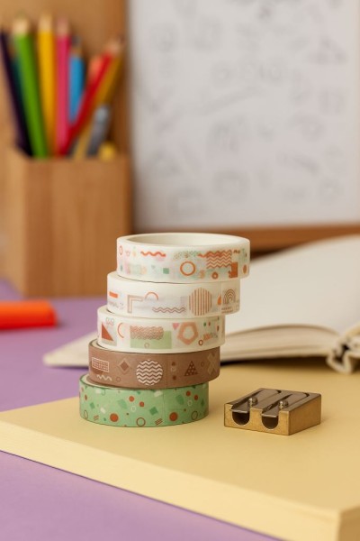 Набор декоративного скотча "Designer prints", drawings 