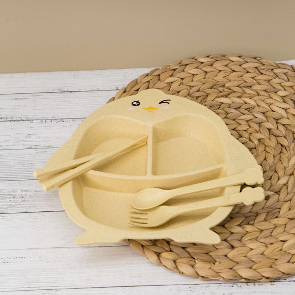 Тарелка "Penguin", beige 