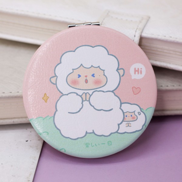 Зеркало "Sheep hi", pink 