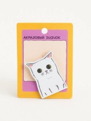 Значок акриловый iLikeGift "Sad cat"