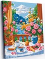 Картина по номерам 40*50 "Чаепитие" (24 цвета)