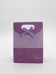 Пакет подарочный (XS) "Small dots", purple (12x6x16)