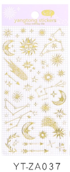 Наклейки "Exciting magic" (23,5*9 см) 